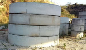 Anel de concreto Ø 3,00 x 0,50